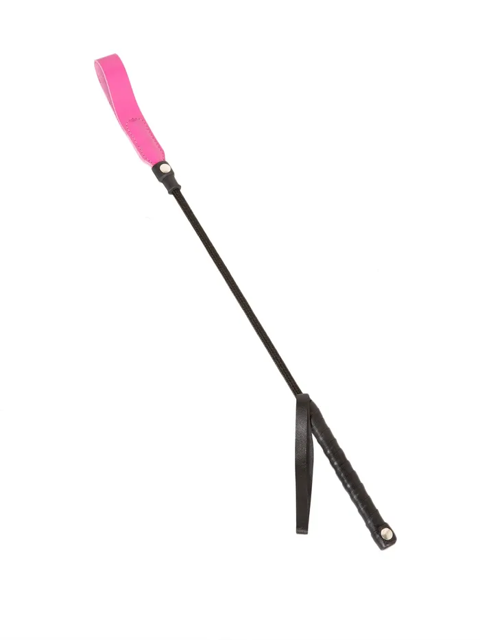 Vibrators Short Riding Crop slim tip Pink 20 HonourSkintwocom