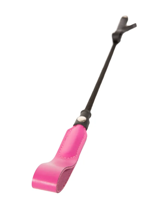 Vibrators Short Riding Crop slim tip Pink 20 HonourSkintwocom