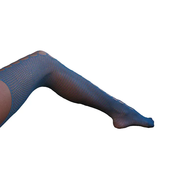Vibrators Shots Toys Le Dsir Blue Strappy Suspender Pantyhose