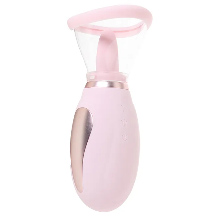 Vibrators Shots Toys Pumped Enhance Vulva Breast Pump in Pink