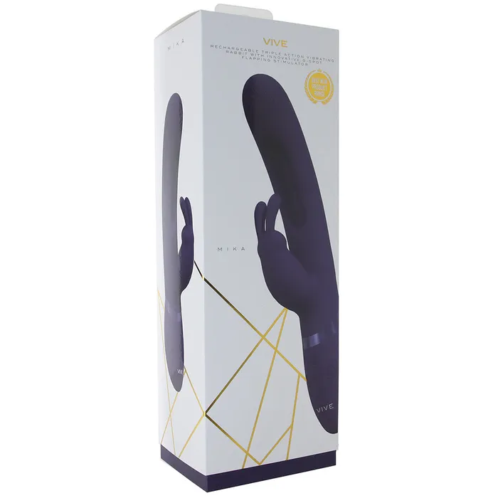 Vive Mika Triple Action Rabbit Vibe Shots Toys Vibrators