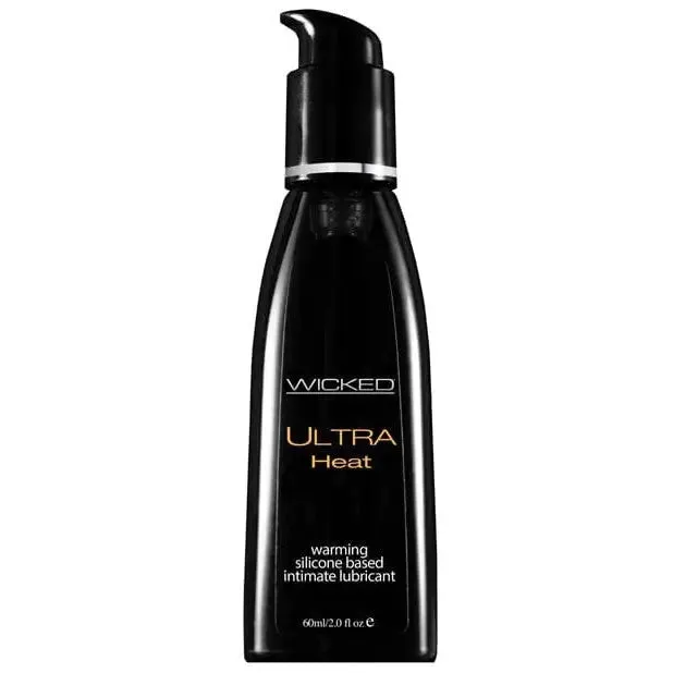 Wicked Female Sex Toys Wicked Sensual Care Ultra Heat Warming Sensation Silicone Based Lubricant 2 Oz
