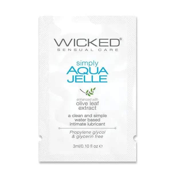 Wicked Sensual Care Simply Aqua Jelle Water Based Lubricant Wicked Lubricants Wicked Sensual Care Simply Aqua Jelle Water Based Lubricant Wicked Lubricants
