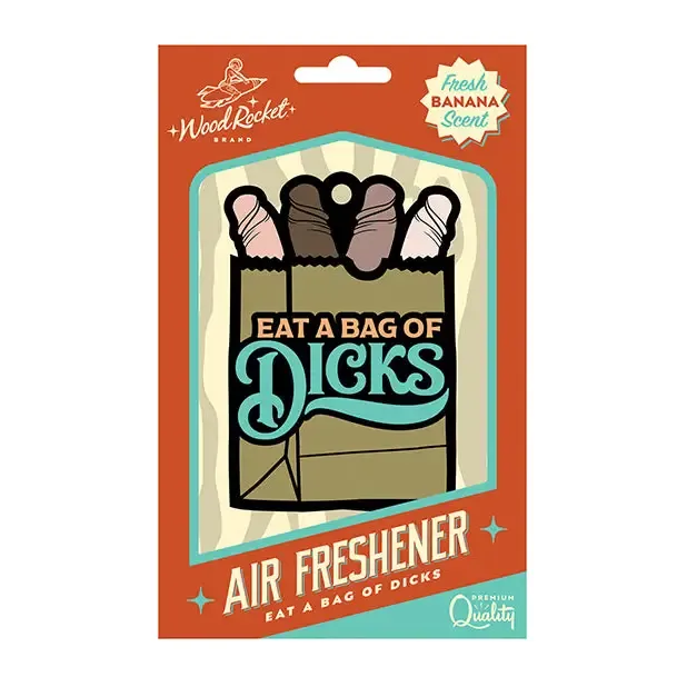WoodRocket Male Sex Toys Wood Rocket Air Freshener Bag of Dicks