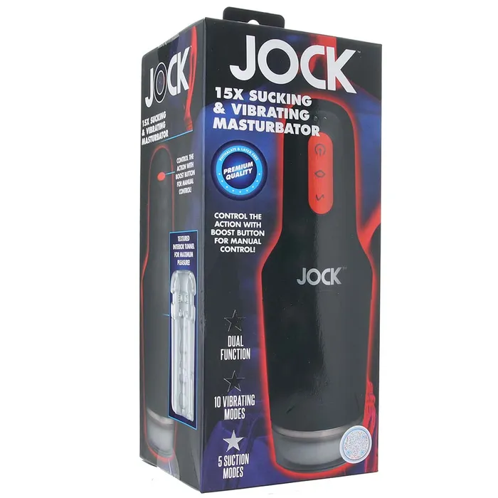 XR Brands Male Sex Toys Jock Sucking Vibrating Masturbator