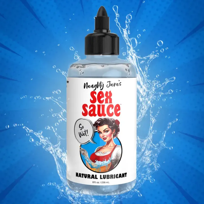 XR Brands Naughty Janess Sex Sauce Natural Lubricant Sexual Health Wellbeing XR Brands Naughty Janess Sex Sauce Natural Lubricant Sexual Health Wellbeing