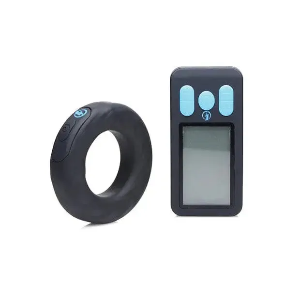 Zeus Electrosex Male Sex Toys Zeus EStim Pro Silicone Cock Ring Vibe with Remote