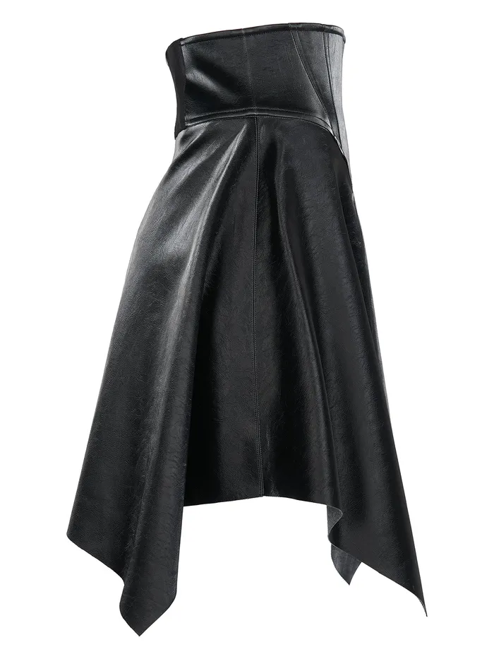 Zipped Asymmetric Skirt from Punk Rave HonourSkintwocom Vibrators Zipped Asymmetric Skirt from Punk Rave HonourSkintwocom Vibrators